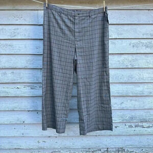 AVA & ViV women pants bun in the front with elastic back belt loops around sz22